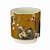 VASO DECORATIVO CERÂMICA FLORES 12x13cm - Imagem 2