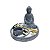CJ JARDIM ZEN DE CONCRETO BUDDHA CINZA 15,5x13cm - Imagem 1