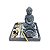 CJ JARDiM ZEN DE CONCRETO BUDDHA CINZA 14,5x12,5cm - Imagem 1