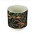 VASO DECORATIVO CERÂMICA TROPICAL 12x13cm - Imagem 2