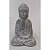 DECORAÇÃO DE CONCRETO BUDDHA SENTADO CINZA 11,5x8,5x15,5cm - Imagem 1