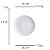 TRAVESSA DE PORCELANA NEW BONE ANGEL BRANCO 30cm - Imagem 2