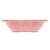 SALADEIRA PORCELANA CORAÇÃO BEADS ROSE 18x15x5cm - Imagem 4