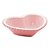 SALADEIRA PORCELANA CORAÇÃO BEADS ROSE 18x15x5cm - Imagem 2