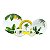 APARELHO JANTAR 42PC PORCELANA SUPER WHITE FOLHA BANANEIRA - Imagem 2