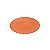 CJ 6 SOUSPLATS DE PLÁSTICO PÉTALAS LARANJA 36cm - Imagem 1