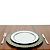 CJ 6 SOUSPLATS DE PLÁSTICO PÉTALAS MARROM 36cm - Imagem 2