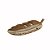 CJ 4 FOLHAS DECORATIVAS PORCELANA ROXO 28x12x5cm - Imagem 2