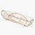 PETISQUEIRA TRIPLA DE VIDRO C/SUPORTE DANIELLI ROSÉ 40x13X7cm - Imagem 1