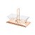 PETISQUEIRA DUPLA DE VIDRO E AÇO INOX TORCELLO ROSE 25X14X17,5cm - Imagem 1