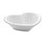 SALADEIRA PORCELANA CORAÇÃO BEADS BRANCO 21x18x6cm - Imagem 2