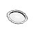 BANDEJA DE ZAMAC SILVER PLATED GUIZÉ 24,5x17cm - Imagem 1