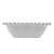CJ 4 BOWLS PORCELANA CORAÇÃO BEADS BRANCO 13x11x4cm - Imagem 4