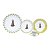 APARELHO JANTAR 30PC CAFÉ PORCELANA SUPER WHITE MAIL BOX - Imagem 1