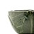CENTRO DE MESA DE CERÂMICA BANANA LEAF VERDE 16x16x9,5cm - Imagem 4