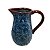 JARRA DECORATIVA DEEP SEA EM CERAMICA 17,1X12,5X19CM AZUL - Imagem 1
