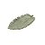 PRATO DECORATIVO DE CERÂMICA BANANA LEAF VERDE 29x16x3cm - Imagem 2
