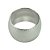 CJ 4 ANÉIS P/GUARDANAPOS METAL PRATEADO 5x3cm - Imagem 1