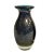 VASO GOLDEN EM VIDRO 6,5X6,5X15CM COR AZUL TURQUESA - Imagem 1