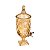 DISPENSER CRISTAL ECOLÓGICO ÂMBAR DIAMOND C/TORNEIRA ROSÉ 5l - Imagem 1