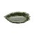 PRATO DECORATIVO DE CERÂMICA BANANA LEAF VERDE 30x20,5x6,5cm - Imagem 1