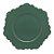 SOUSPLAT RENDA EM PLASTICO D33CM COR VERDE CLARO - Imagem 1