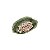 PRATO DECORATIVO DE CERÂMICA BANANA LEAF VERDE 23x16x4,5cm - Imagem 4