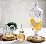 DISPENSER DE CRISTAL ECOLÓGICO C/TORNEIRA COBRE DIAMOND 5l - Imagem 3