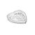 PETISQUEIRA DE CRISTAL HEART 18,7x3,3cm - Imagem 1