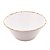 SALADEIRA MELAMINA BAMBU BRANCO 25x12cm - Imagem 1
