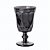 CJ 6 TAÇAS VIDRO P/ÁGUA CURVES CINZA 250ml - Imagem 1
