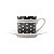 CJ 6 XÍCARAS P/CAFÉ C/PIRES DE PORCELANA BLACK DOTS 90ml - Imagem 2