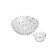 PETISQUEIRA C/MOLHEIRA DE CRISTAL DUBLIN 29,5x7,4/12,5x6,3 - Imagem 1