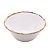 BOWL MELAMINA BAMBU BRANCO 15x6cm - Imagem 1