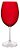 JG 6 TACAS AGUA GASTRO CRISTAL ECOLOGICO 580ML 23CM VERMELHO - Imagem 1