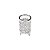 SUPORTE MULTIUSO DE ZAMAC NIQUELADO CRISTAL 5x5x9,5cm - Imagem 1