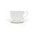 CJ 6 XÍCARAS P/CAFÉ DE PORCELANA SUPER WHITE GENEBRA 90ml - Imagem 3
