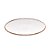 SOUSPLAT MELAMINA BAMBU BRANCO 33cm - Imagem 2