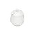AÇUCAREIRO C/COLHER  PORCELANA SUPER WHITE GENEBRA 10,5x11,5 - Imagem 1