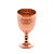 CJ 6 TAÇAS VIDRO P/ÁGUA BRAND ROSE METALIZADO 345ml - Imagem 1