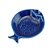 CJ 4 PRATOS CERÂMICA PEIXE OCEAN AZUL 14cm - Imagem 2