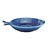 CJ 4 PRATOS CERÂMICA PEIXE OCEAN AZUL 14cm - Imagem 3