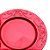 CJ 6 SOUSPLATS DE PLÁSTICO GARDEN VERMELHO 33cm - Imagem 4