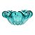 CENTRO DE MESA DE VIDRO ITALY TIFFANY 21x10cm - Imagem 3
