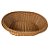 CESTA OVAL EM POLIPROPILENO L30XP23XA9CM COR MARROM - Imagem 1