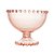 CJ 6 TAÇAS CRISTAL P/SOBREMESA PEARL ROSA 11x9cm - Imagem 2