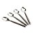 CJ 4 COLHERES DE AÇO INOX C/CABO DE BAMBU 1,3mm/41gr - Imagem 4
