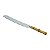 FACA P/PÃO AÇO INOX CABO PLÁSTICO BAMBU NATURAL LUXO 31 - Imagem 1