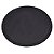 BANDEJA ANTIDERRAPANTE OVAL EM PLASTICO L63XP51CM COR PRETA - Imagem 1