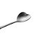 CJ 4 COLHERES AÇO INOX P/CHÁ HEART PRETO - Imagem 4
